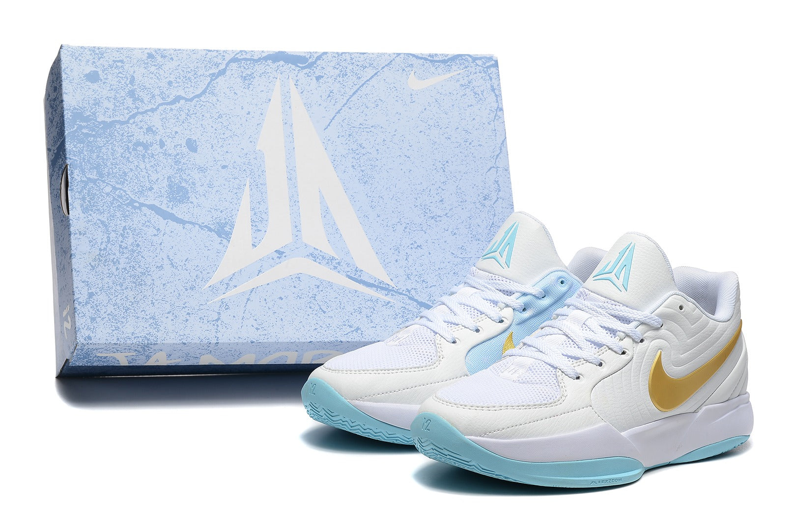 Nike Ja 2 'White/Gold/Blue'