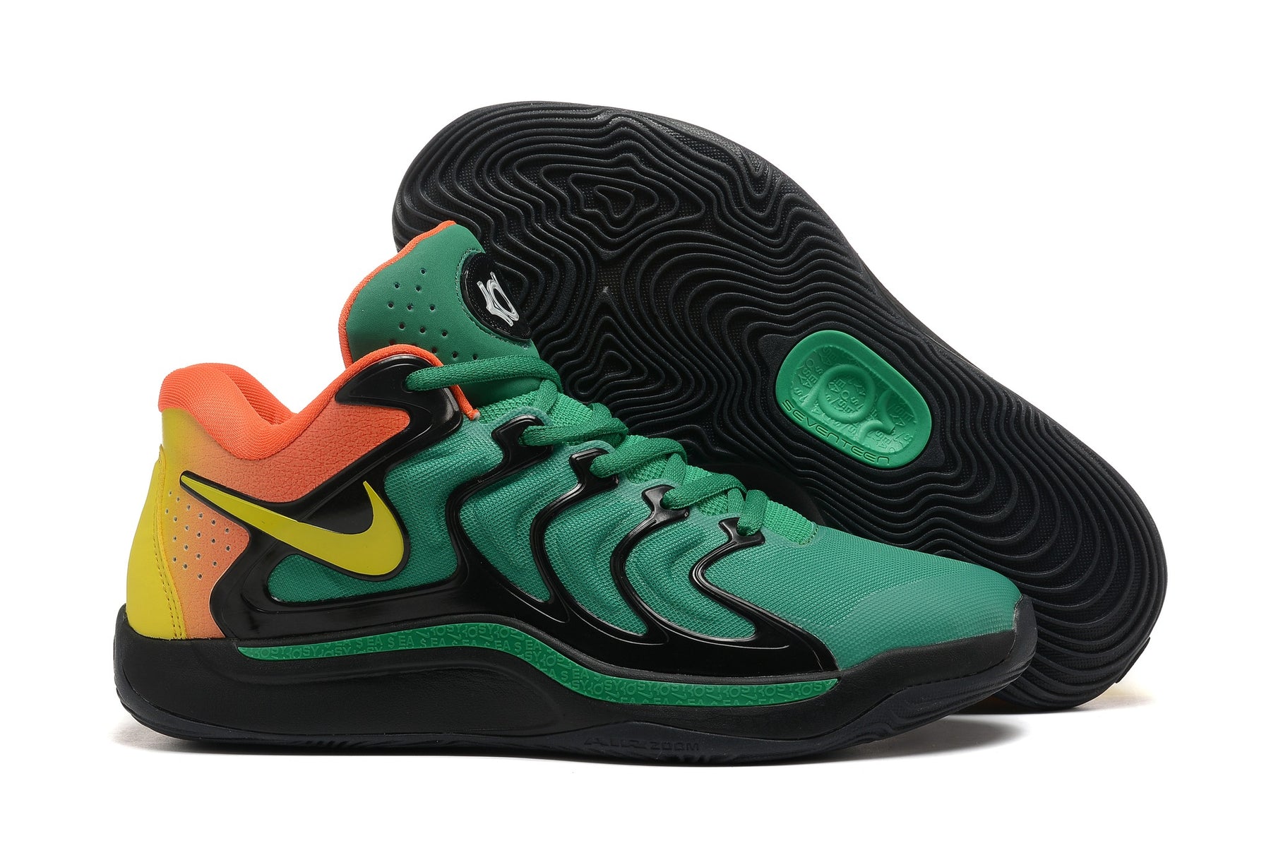Nike KD 17 'Green/Black/Orange'