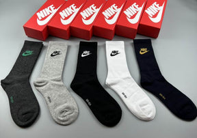 Kit de Meias Cano alto Nike com 5 Pares