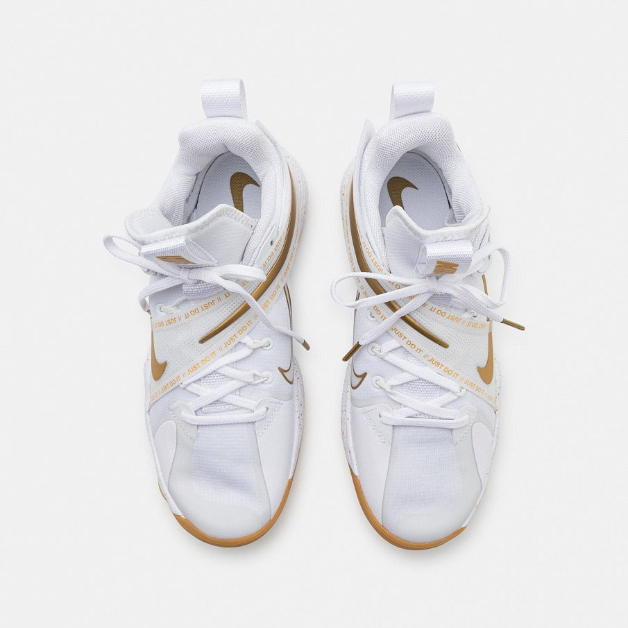 Nike React Hyperset SE 'Branco Metálico Dourado'